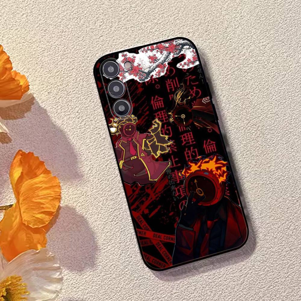 

L-Lobotomy Corporation Game Phone Case Silicone Soft For Samsung Galaxy A73,A72,A71,A70,A53,A52,A51 Samsung a32 5g