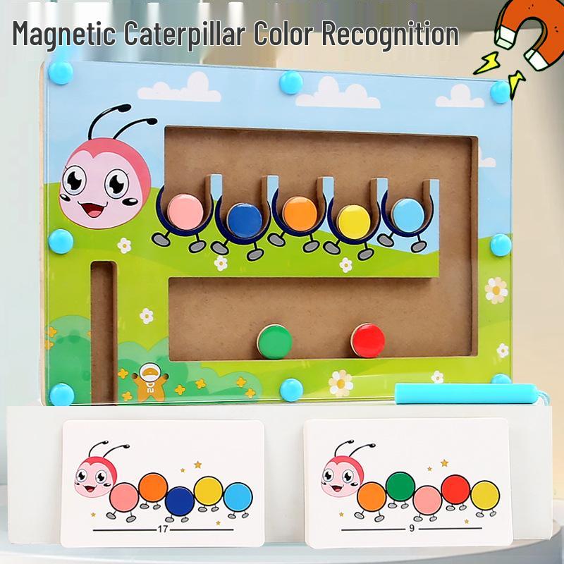 

Magnetic Maze Toy for Kids: Concentration Training Ball for Ages 2-4