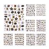 Manicure Decal Easy To Apply Lightweight Paper Black Bronzing Manicure Sticker Decal for