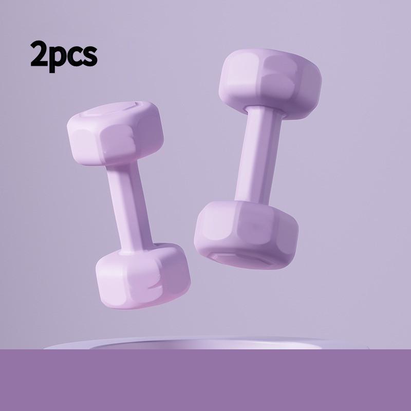 

Безопасные Легкие Шестигранные Гантели Веса Женщины Дети Идеальные Тренировки Сила 2kg фиолетовый