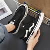 Student Running Solid ShoesWomen Vulcanized Ladies Lace-up Casual Breathable Walking Canvas Sneakers Spring Summer New Style Men