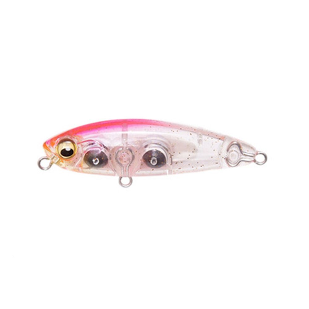 Transparent Useful Tackle Pencil Baits with Steel ball Winter Fishing Fish Hooks Minnow Lures