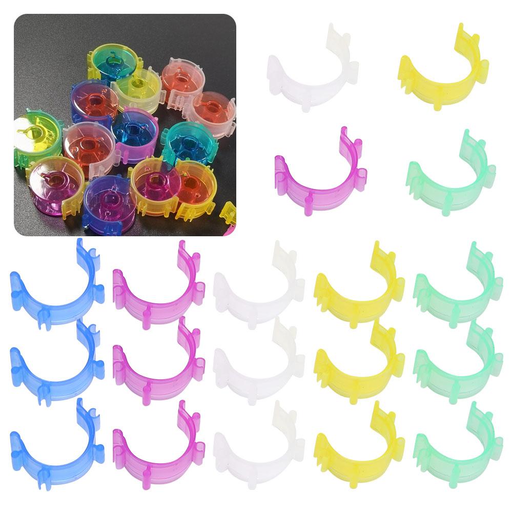 50Pcs Spool Clips Thread Control Holder Spool Storage Clip Anti‑Dropping Bobbin Buddies