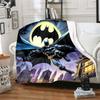 1pc Batman: Gotham Guardian Cartoon Blanket,Portable Throw for Travel & Camping, All Season Cozy Blanket,Ideal Gift