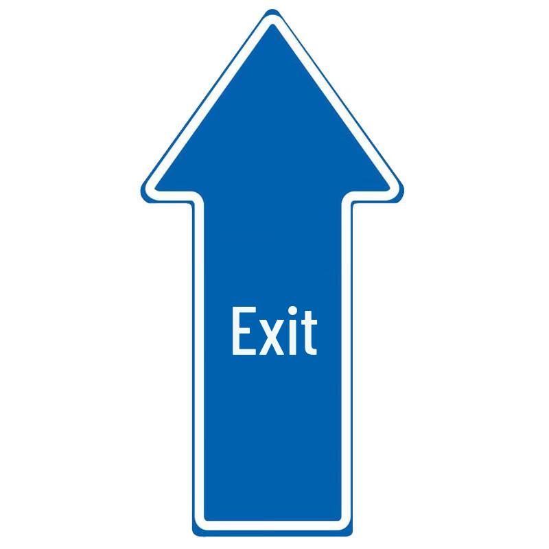Anti-slip Arrow Direction Floor Sticker Standard