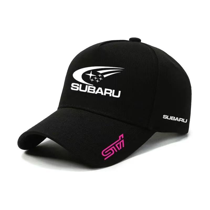 Car Outdoor Sports Hat Baseball Caps Sunscreen Hat Emblem For Subaru STI Outback Forester Impreza XV Legacy WRX BRZ Tribeca X5