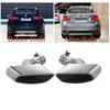 Couvercle d'embout d'échappement en acier inoxydable pour BMW X6 E71