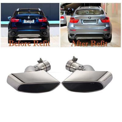 Stainless Steel Exhaust Tailpipe Cover for BMW X6 E71