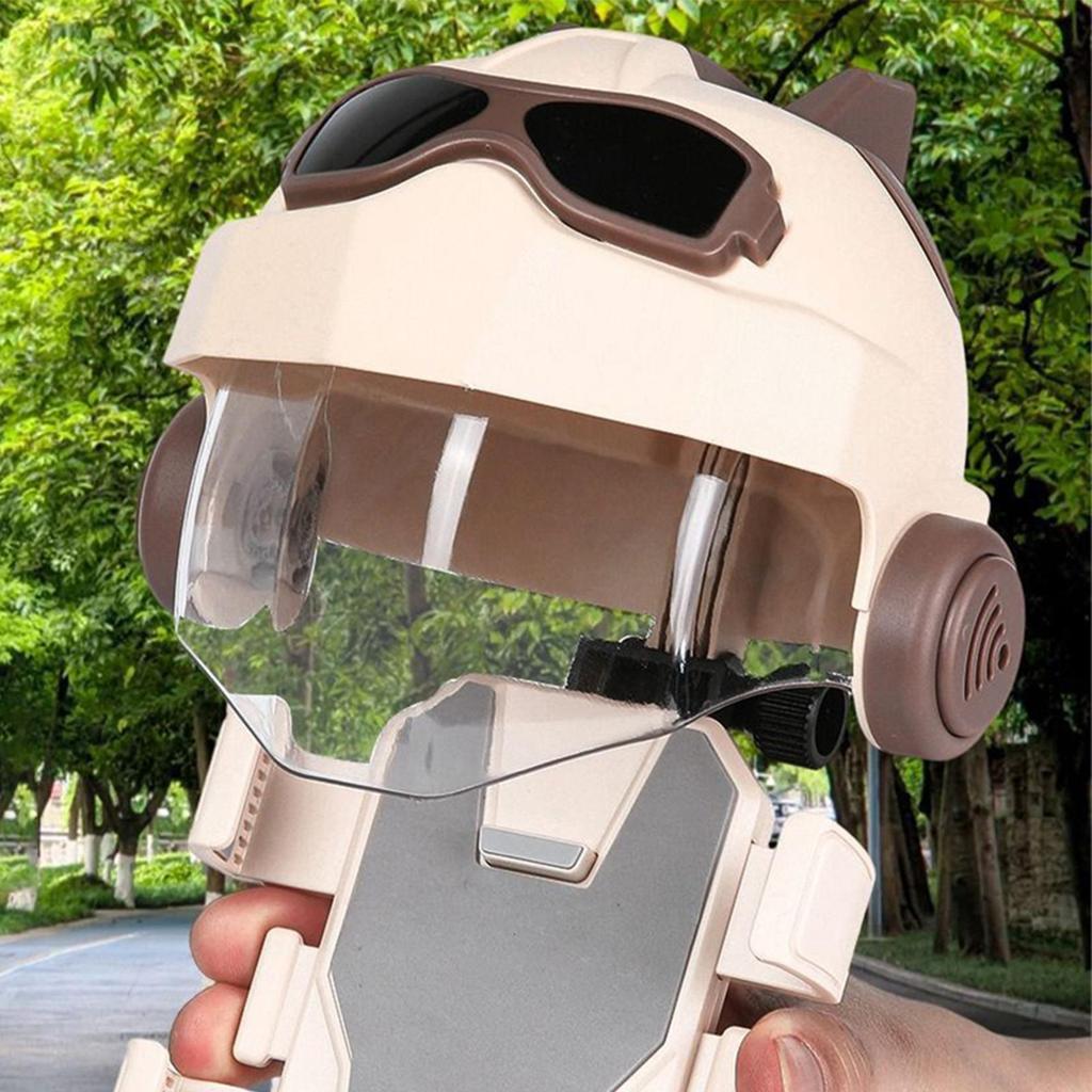 Cell Phone Sunshade Sun Rain Protection Shield Cute Motorcycle Phone Mount Helmet For Scooter Bike Mountain Road Commuting Daily