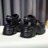 Fashion 2025 Summer Wedges Sandals 8cm Ladies Beach Slippers High Heel Sandals Women Casual Shoes Platform Chunky Shoes Sandalias Mujer