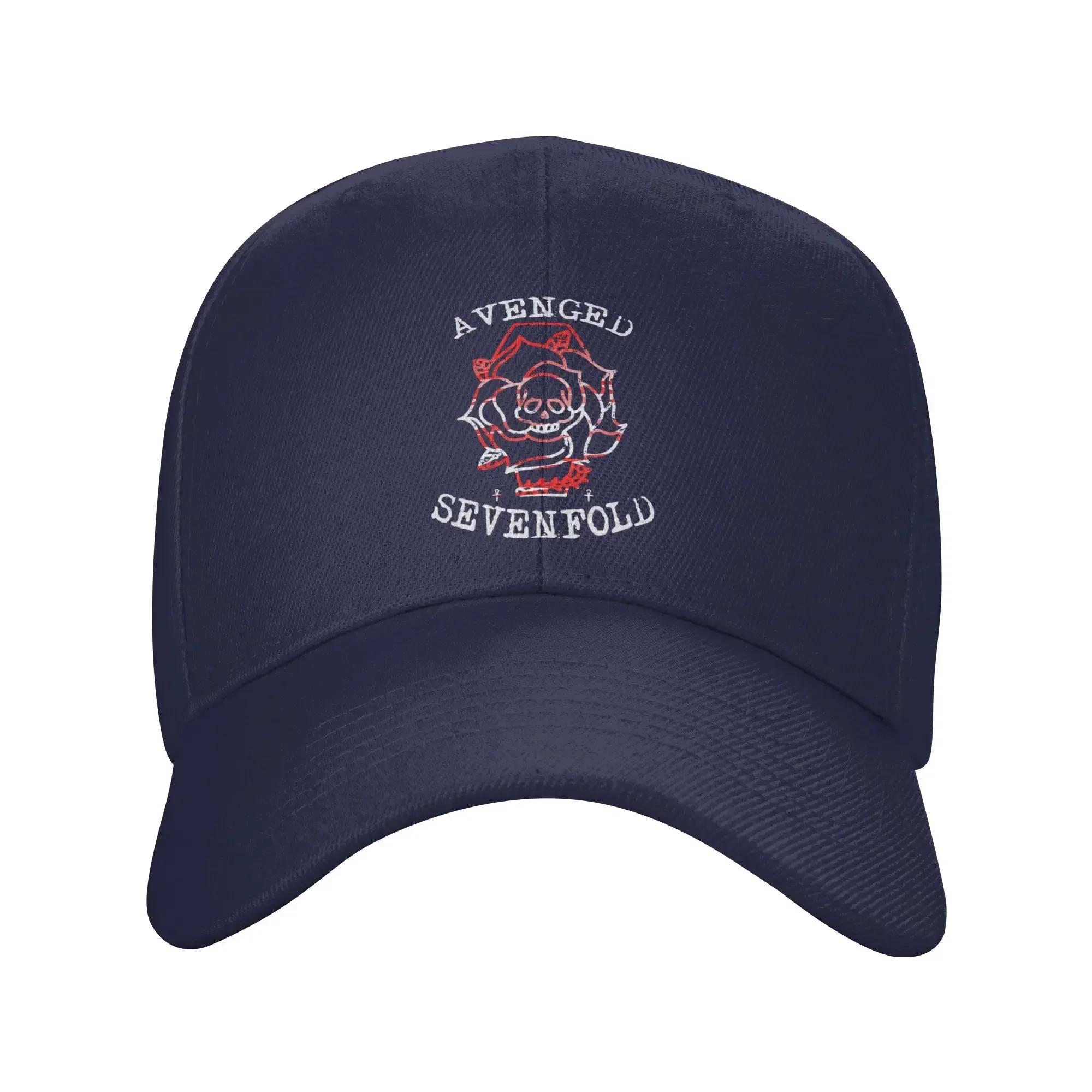 

Custom Classic Unisex SevenfoldsAvenged Heavy Metal Baseball Cap Adult Adjustable Dad Hat Women Unisex Sports One Size