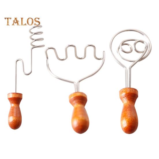 1 Set Miniature Kitchen Tools Mini Honey Mixer Mashed Potato Press Miniature Cooking Baking Utensils Models for 1:12 Miniature House