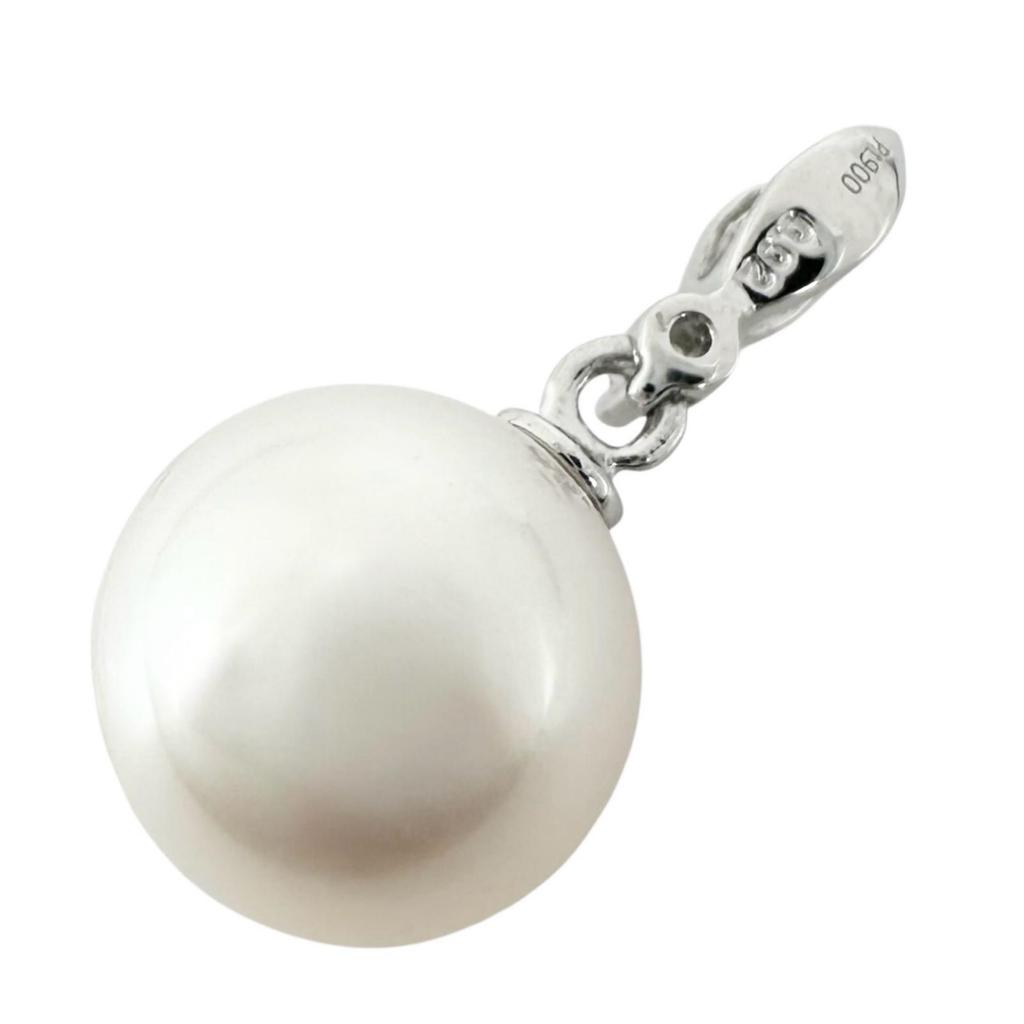 Pendant top Silver Women Pearl used