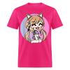 Cute Chibi Style Shirt Kawaii Anime Kitty Girl Chan with Cat Ears T-Shirt