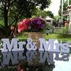 Wooden Signs Vintage Style Signs Mr & Mrs Wooden Monogram Wedding Signs For Wedding Table Rustic Wedding Decorations Ornaments