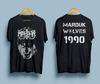 T-shirt Black Metal Svedese Marduk Wolves S-5XL Per Fan