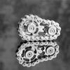 Mini Fidget Spinner Metal Bike Chains Fidget Spinner Toy For Stress Relief Kids Teens Adults Sprocket Flywheel Spinning Gear