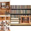 Artistic Paper Puzzle Book Organizer With Colorful Design For Study Desk Relaxation