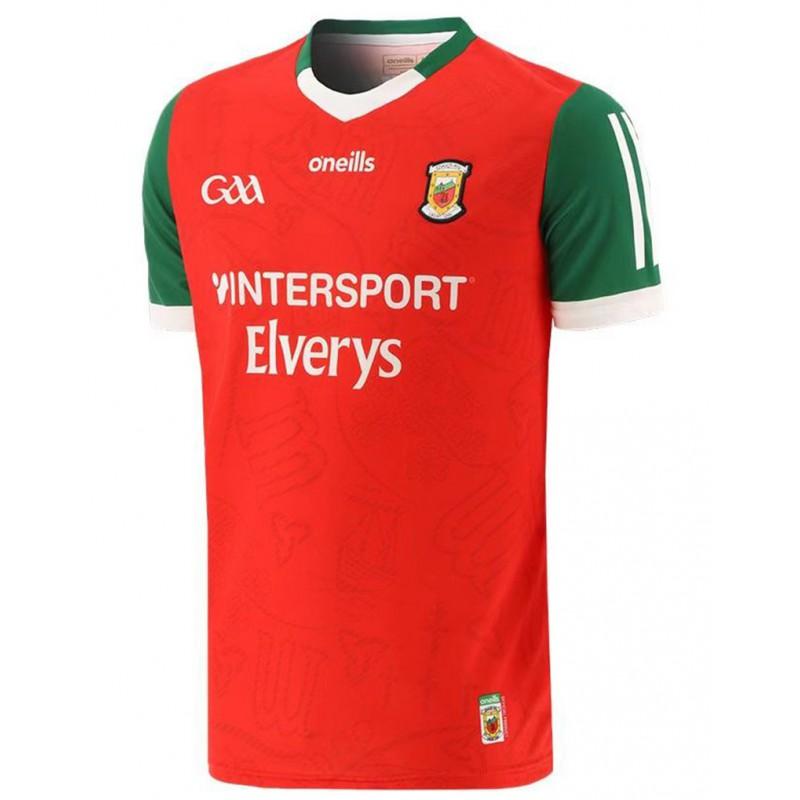 Sligo Rugby Training Jersey Short Sleeve Solid Color Sports Top Men Women