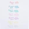 Pentel Sunburst Metallic Gel Pen, M Line, Permanent, Assorted Ink, 5 Count (K908MBP5 M1)