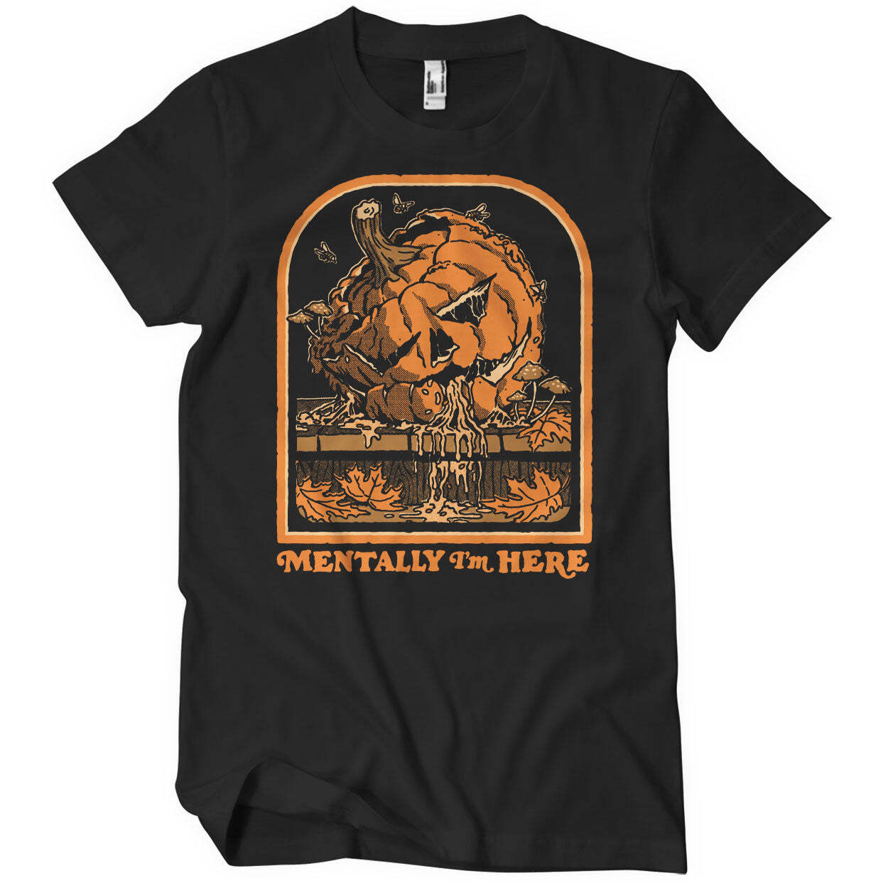 Officially Licensed Steven Rhodes Mentally I m Here Mens T-Shirt XXXXL