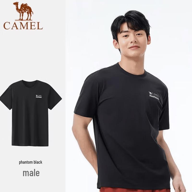 CAMEL Men s Quick-Dry Crew Neck T-Shirt XL