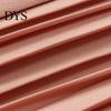 Indoor And Outdoor Wear Skirt Women Pleated Midi Elastic High Waist Solid Color for Smooth Outline Slimming Daily
