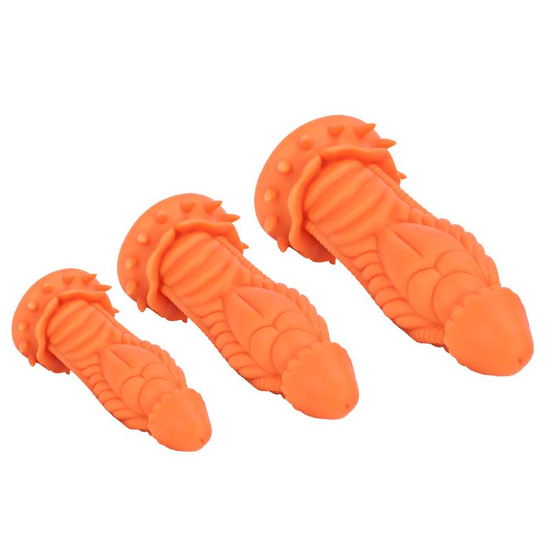 Extra velká sada tekutých silikonových vajíček Měkké anální dildo Trenažér ve tvaru análního kolíku Velké dildo