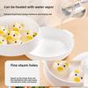 Microwave Safe Double Layer Steaming Basket Food Grade Plastic Steamer Tray For Home Cooking