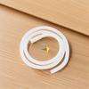 Hose Water Inlet Pipe Air Conditioner Parts W Stainless Steel Clamp Washing Machine White Fittings Replacement