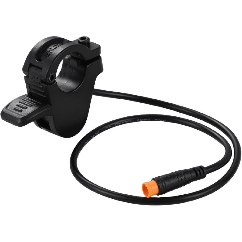 Ebike 300X Thumb Throttle 3 Pin for Electric E Bike 24v 36v 48v 60v 72v - Universal 7/8 22mm Fit|Left and Right|Waterproof M8 Plug|Quick