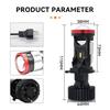 6500K LED H4 Bulbs Y7D Auto Car Lamps New Bi Canbus  Car Headlight