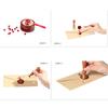 Wax Seal Stamp Kit 3D Bee Stamp with Vintage Wooden Handle for Envelopes Wedding Bottle, Sealing Wax Stamps with Deep-Relief Patterns Beeswax Wrap