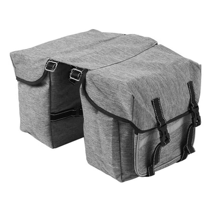 Lishi Bicycle Rear Rack Pannier Bag with Rain Cover
