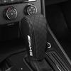 1Pcs PU Leather Non-slip Wear-resistant Car Shift Handle Cover For Mercedes Benz AMG W212 W205 W246 W177 W176 W213 GLC GLE GLS ML Welcome Laser Lamp