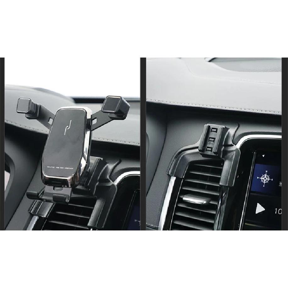 Car Phone Holder Air Vent Clip Clamp Mobile Phone Holders for Volvo XC90 Accessories 2015 2016 2017 2018 2019 2020 2021 2022