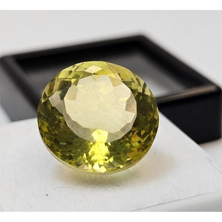 Yellow Color Sapphire Round Cut 8-10 Ct Beautiful Certified Loose Gemstone