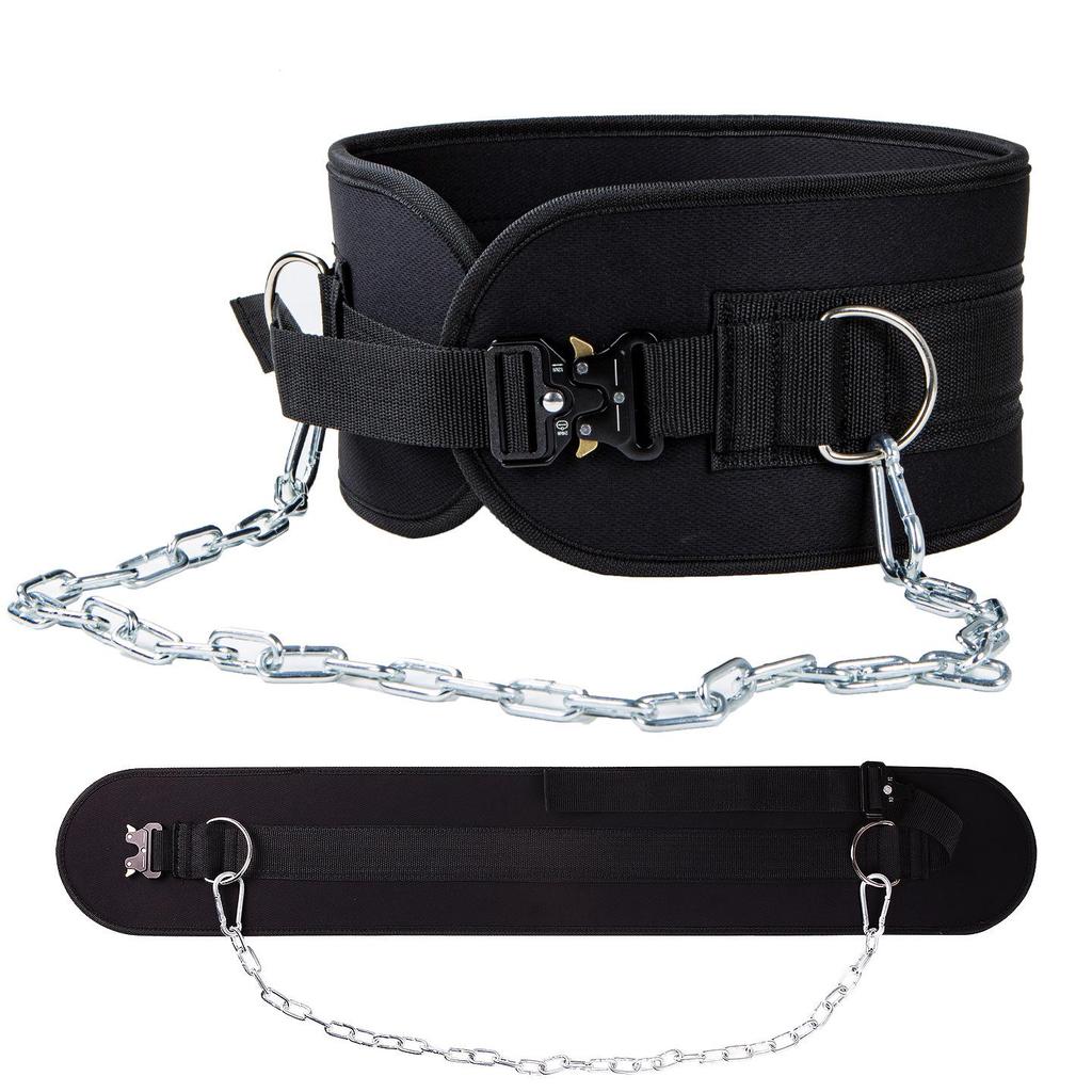 Weighted Fitness Belt for Pull-ups, Strength Training, and Squats