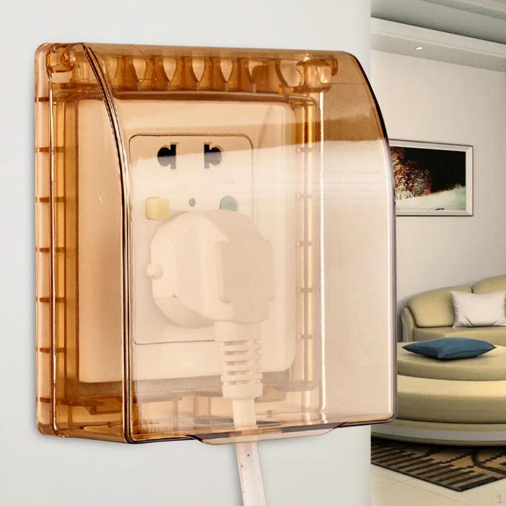 Electric Plug Waterproof Cover Easy to Install Weatherproof Switch Socket Box Outlet Covers