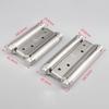 1Pcs Double Open Spring Hinge Stainless Steel Two-Way Free Door Hinge