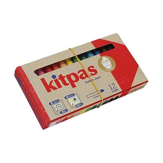 Nippon Rikagaku Kitpass Средний рисовый воск 12 цветов KMRW-12C