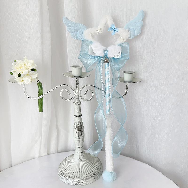 

Princess Lolita Scepter Photo Props Star Support Scepter Comic Exhibition cos Girl Heart Magic Girl Scepter One size fits all