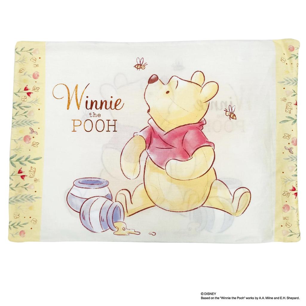 MORIPiLO Morishita Pillow Winnie the Pooh 40x30cm Washable with Cover Stuffed Toy Cushion Disney Character Goods Yellow 4621231 Children's Approx.