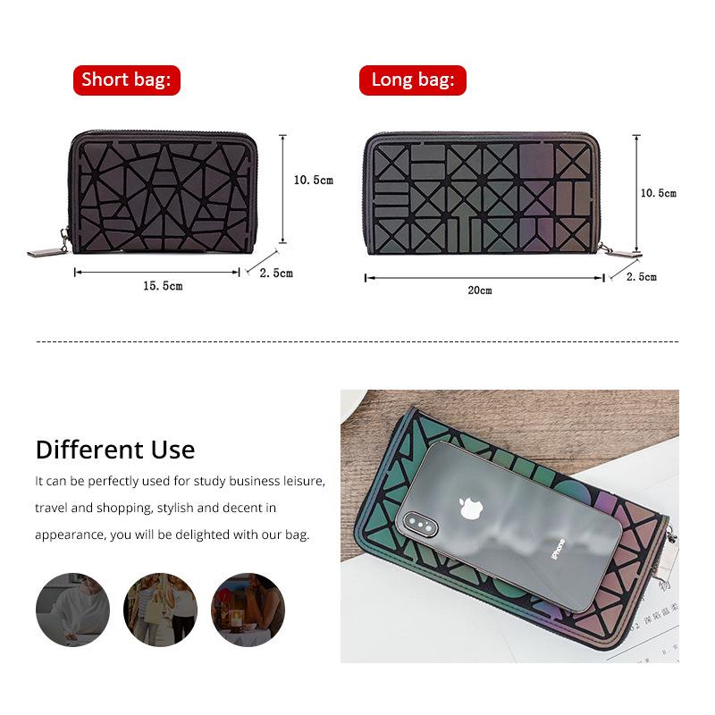 Zhai San Yisheng Damplånbok med Geometriskt Mönster i Reflekterande Siden