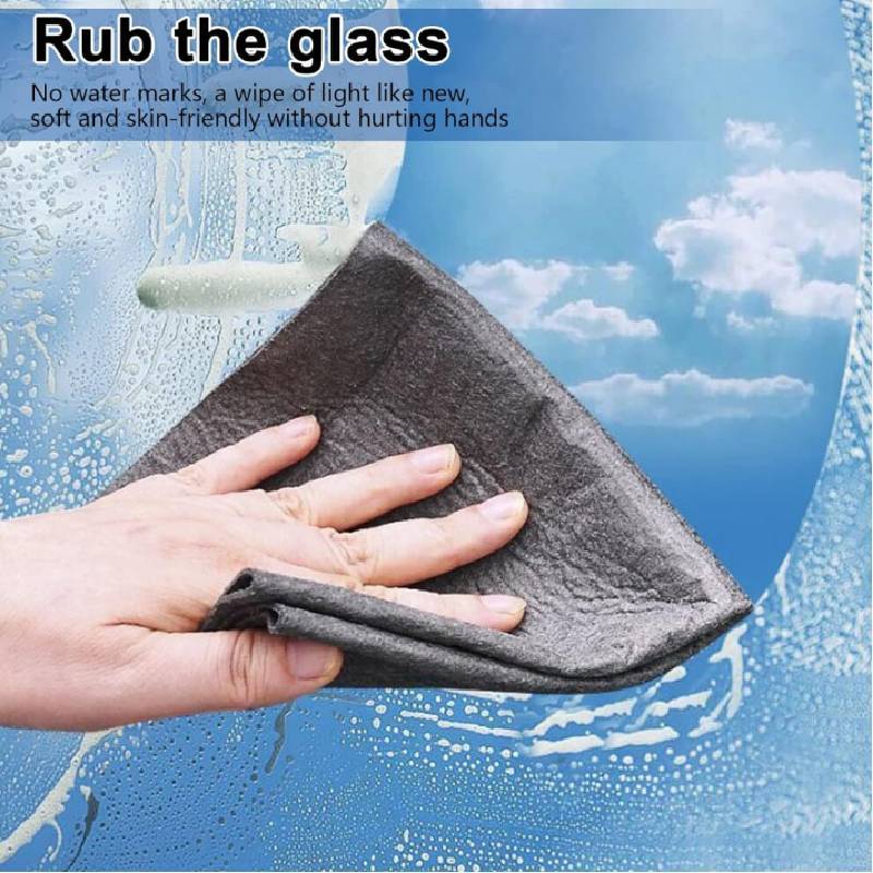 Watermark Removal Cloth For Glass Surfaces Thick And Absorbent For Household Use
