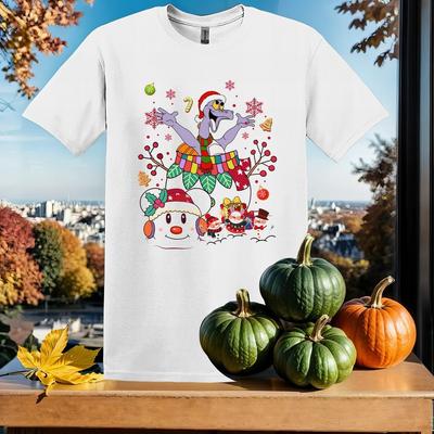 Figment Snowman Christmas T-shirt Kids Hoodie Men Women Unisex Tshirt SX130