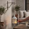 Metal Decorative Candle Holder Gold Tea Light Holder Vintage Iron Candle Holder  Porch Decoration