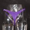 Damen Low Waist Tanga Sexy PU-Leder T-Schritt G-String Slips Damen Unterwäsche Modische Slips Damenunterhosen