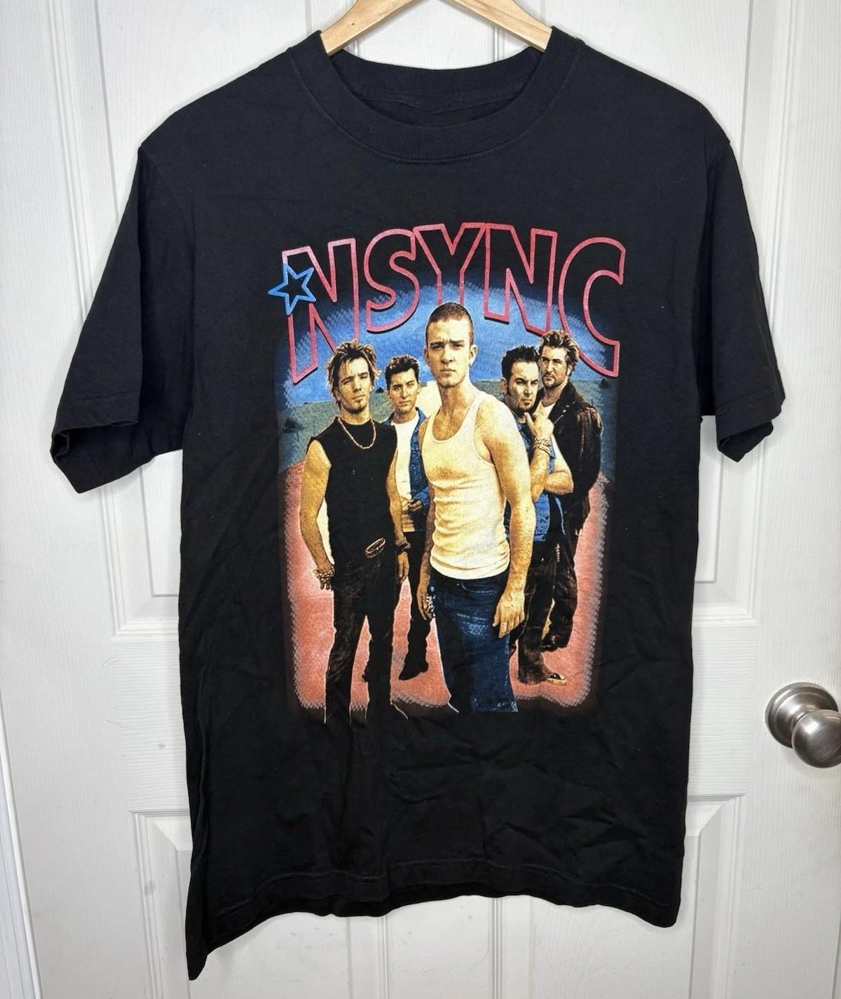 Vintage NSYNC Celebrity 2002 Gift For Fans Shirt YH60 L