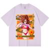 230 Gsm 100% Cotton Dragon Ball V25 Android 21 Waifu Print Unisex Heavy Cotton T Shirt